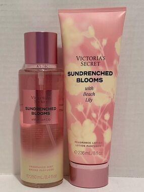 Victoria’s Secret NEW Sundrenched Blooms Fragrance Lotion & Mist